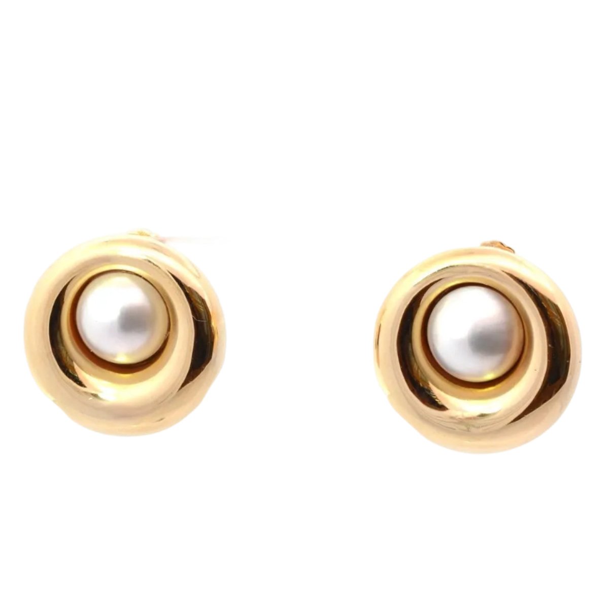 Boucle d'oreilles argent massif, demi-créoles torsadées Boucle d'oreilles argent massif, demi-créoles torsadées