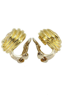 BOUCLES D'OREILLES CLIPS DIAMANTS - Castafiore