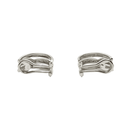 Boucles d'oreilles Clips en or blanc et diamants - Castafiore