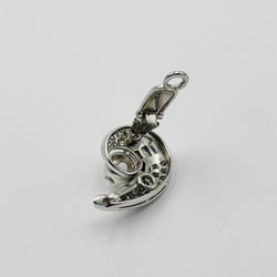 Boucles d'oreilles Clips en or blanc, platine et diamants - Castafiore