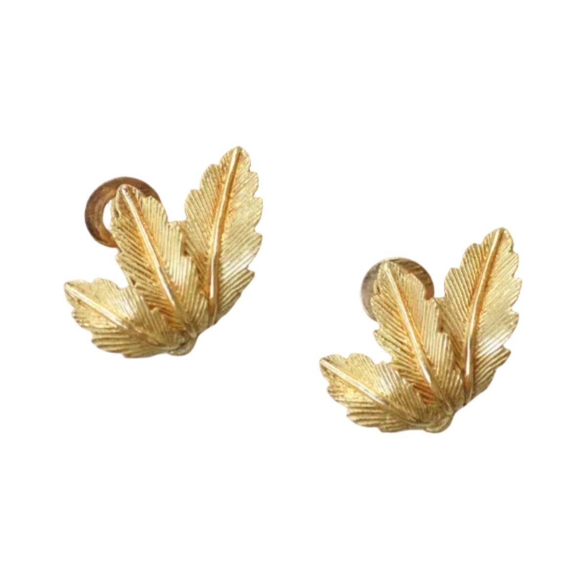 Boucles d'oreilles Clips en or jaune - Castafiore