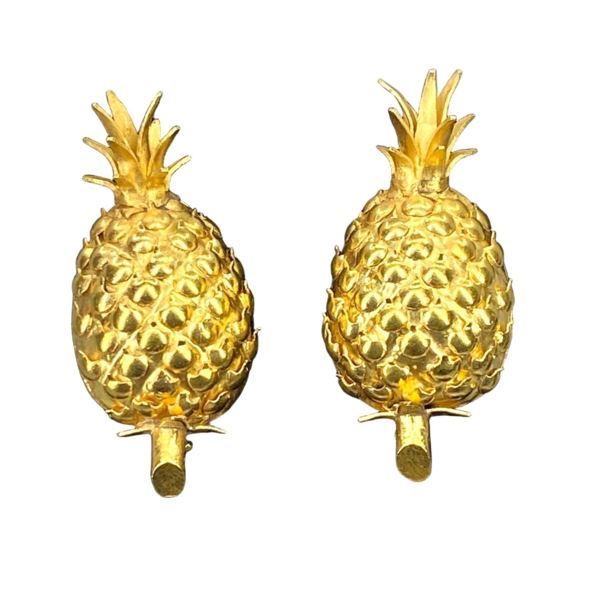 Boucles d'oreilles Clips en or jaune - Castafiore
