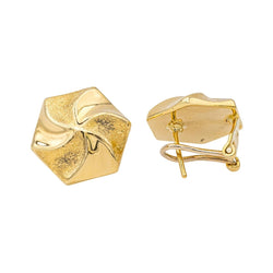 Boucles d'oreilles Clips en or jaune - Castafiore