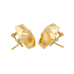 Boucles d'oreilles Clips en or jaune - Castafiore
