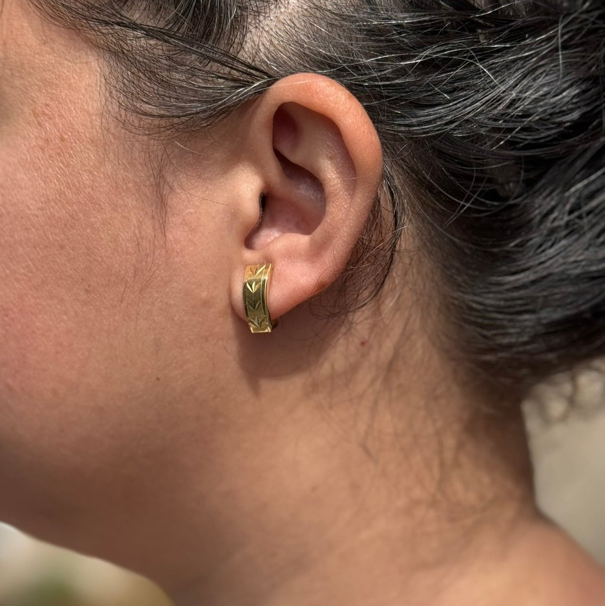 Boucles d'oreilles Clips en or jaune - Castafiore