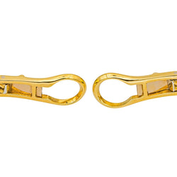 Boucles d'oreilles Clips en or jaune, or blanc et diamants - Castafiore