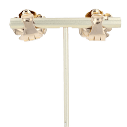 Boucles d'oreilles Clips en or jaune, rubis et diamants - Castafiore