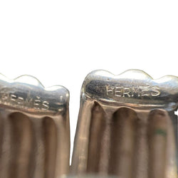 Boucles d'oreilles clips HERMÈS en argent - Castafiore