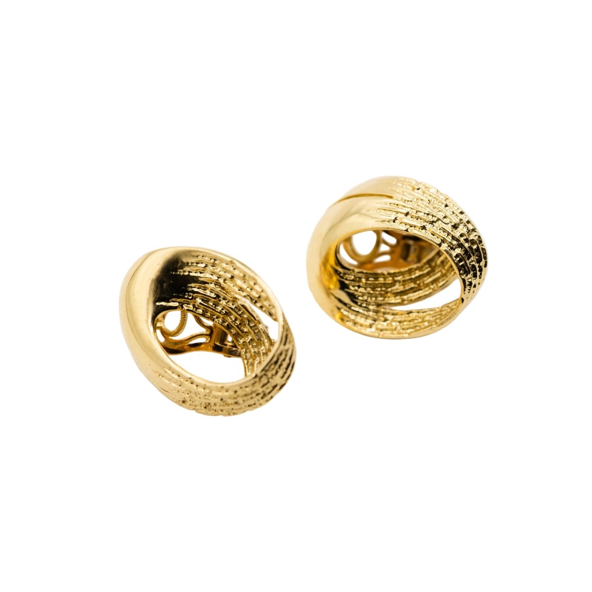 Boucles d'oreilles Clips MAUBOUSSIN en or jaune - Castafiore