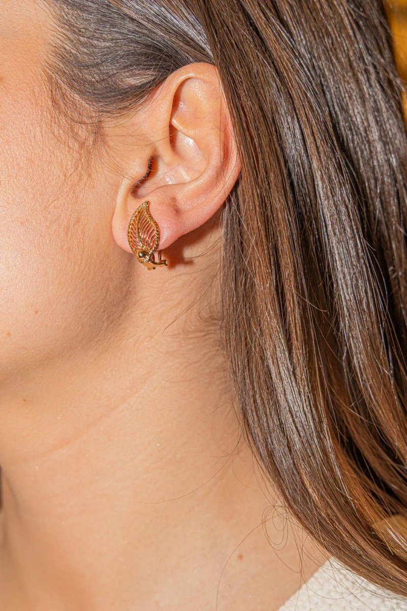 Boucles d'oreilles Clips Or jaune - Castafiore