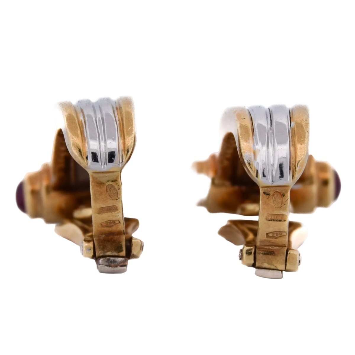 Boucles d'oreilles Clips PIAGET en or jaune - Castafiore