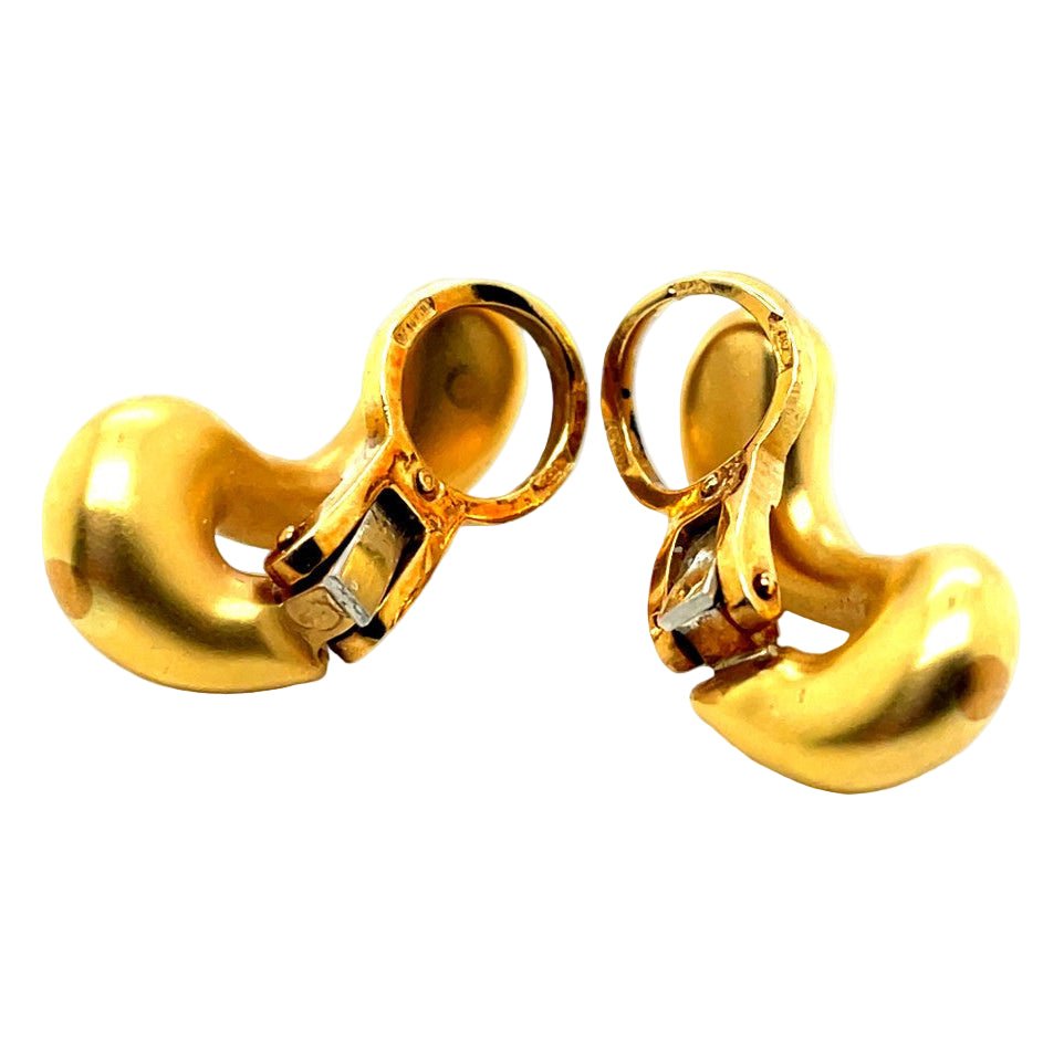 Boucles d'oreilles Clips POMELLATO en or jaune - Castafiore