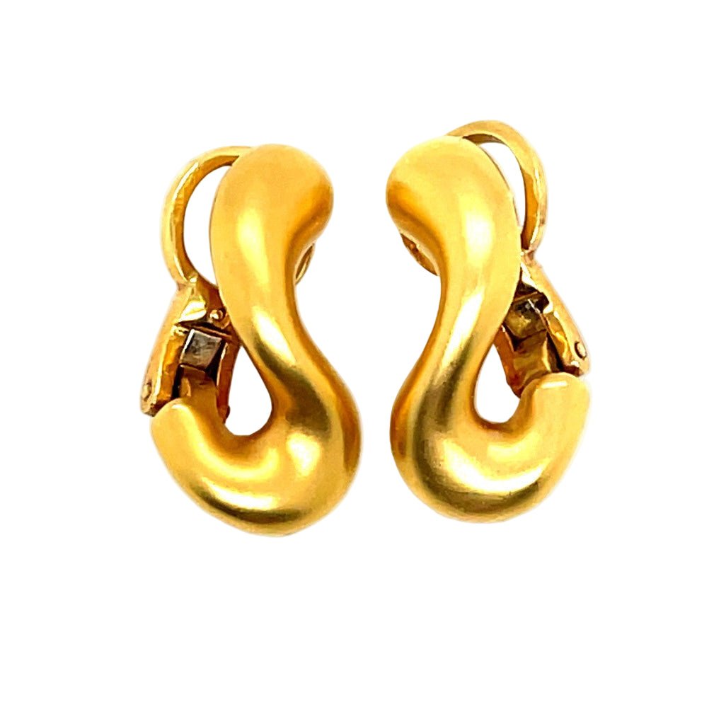 Boucles d'oreilles Clips POMELLATO en or jaune - Castafiore