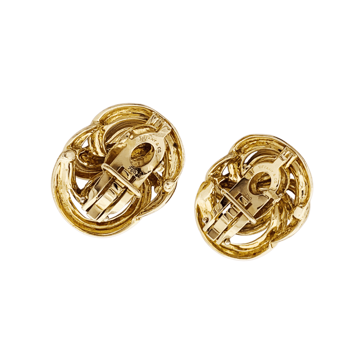 Boucles d'oreilles Clips TIFFANY & CO en or jaune - Castafiore