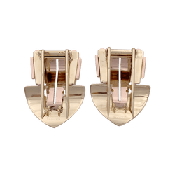 Boucles d'oreilles Clips TIFFANY & CO. en or jaune et or rose - Castafiore