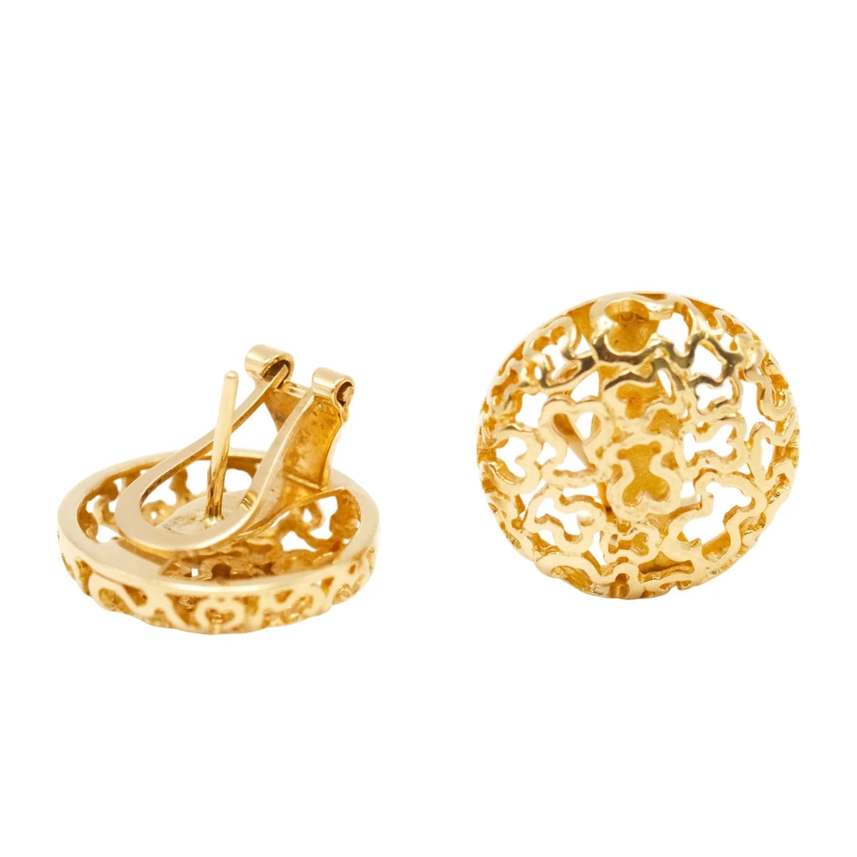 Boucles d’oreilles Clips TOUS "Mil osos" en or jaune - Castafiore