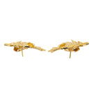 Boucles d'oreilles Clou en or jaune et diamant - Castafiore