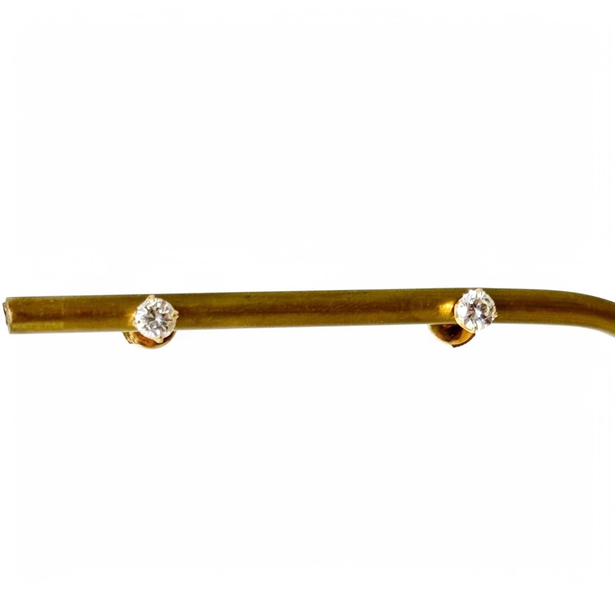 Boucles d'oreilles clous en diamant - Castafiore