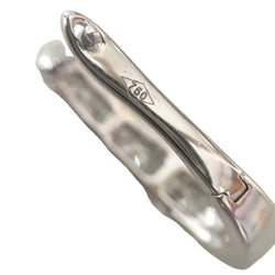 Boucles d'oreilles Créoles en or blanc et diamants - Castafiore