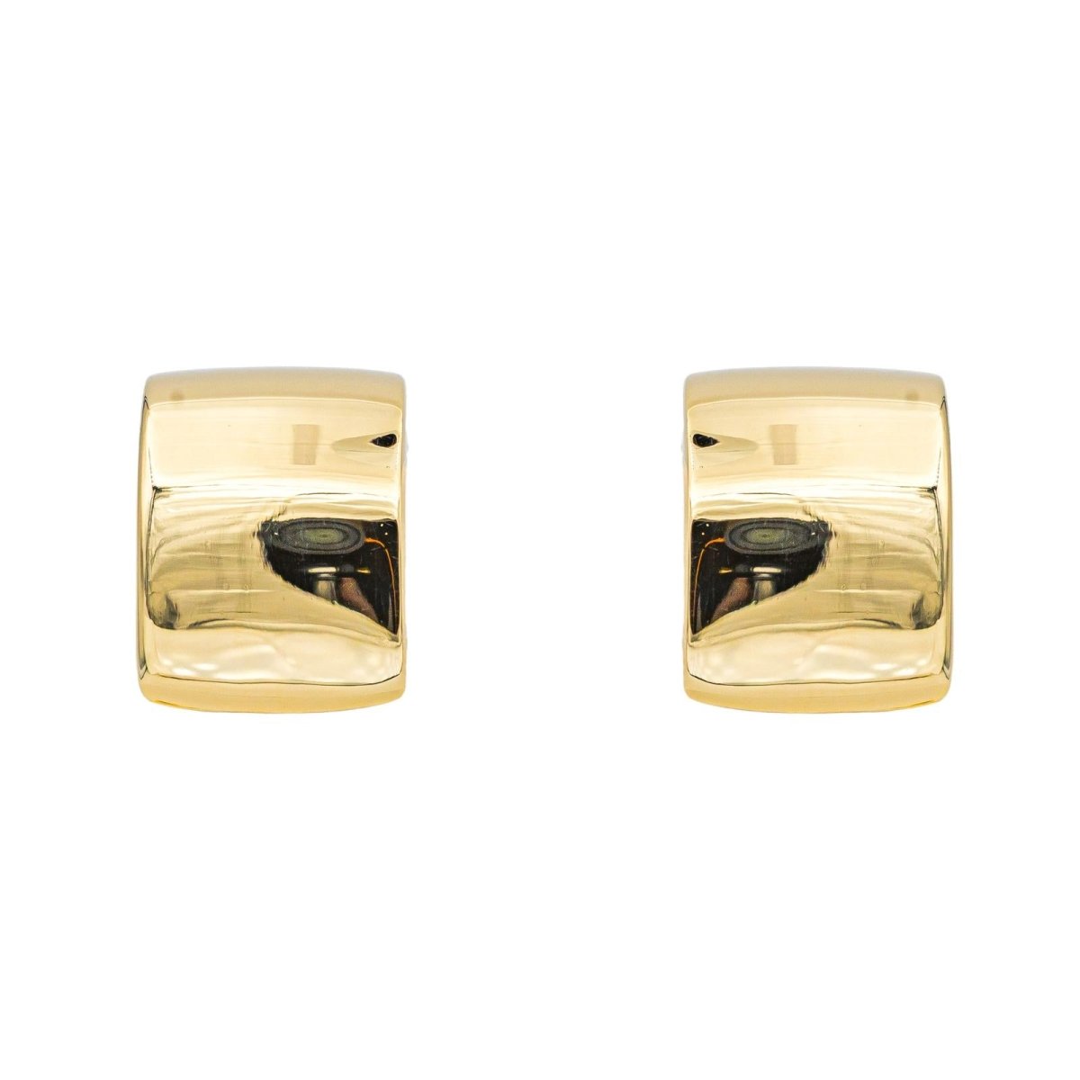 Boucles d'oreilles Créoles en or jaune - Castafiore