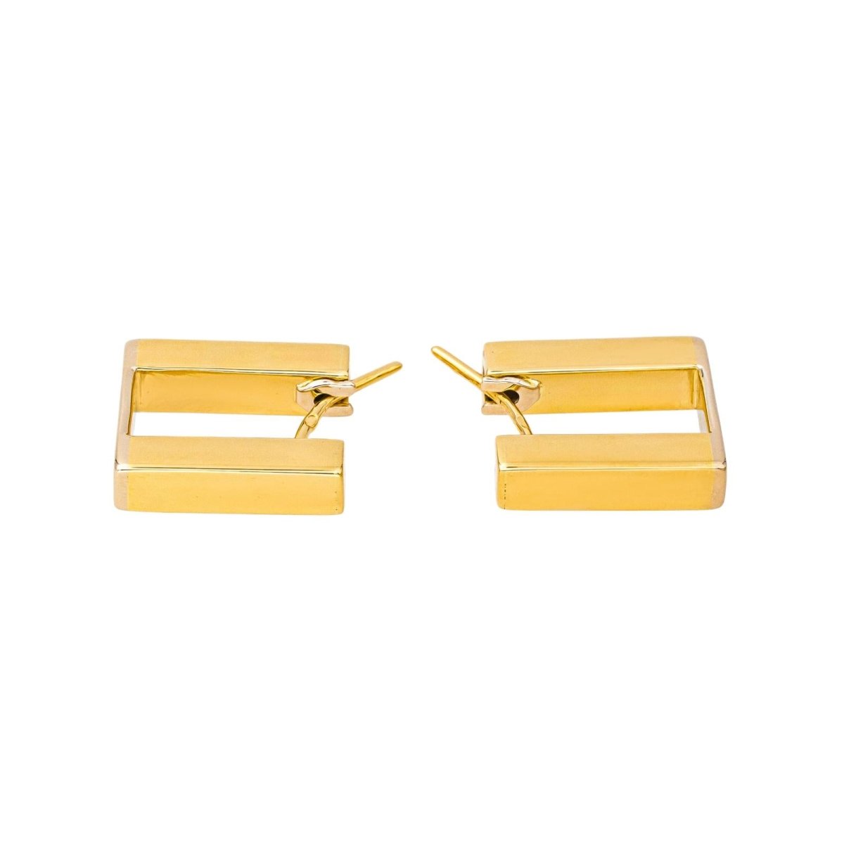 Boucles d'oreilles Créoles en or jaune - Castafiore