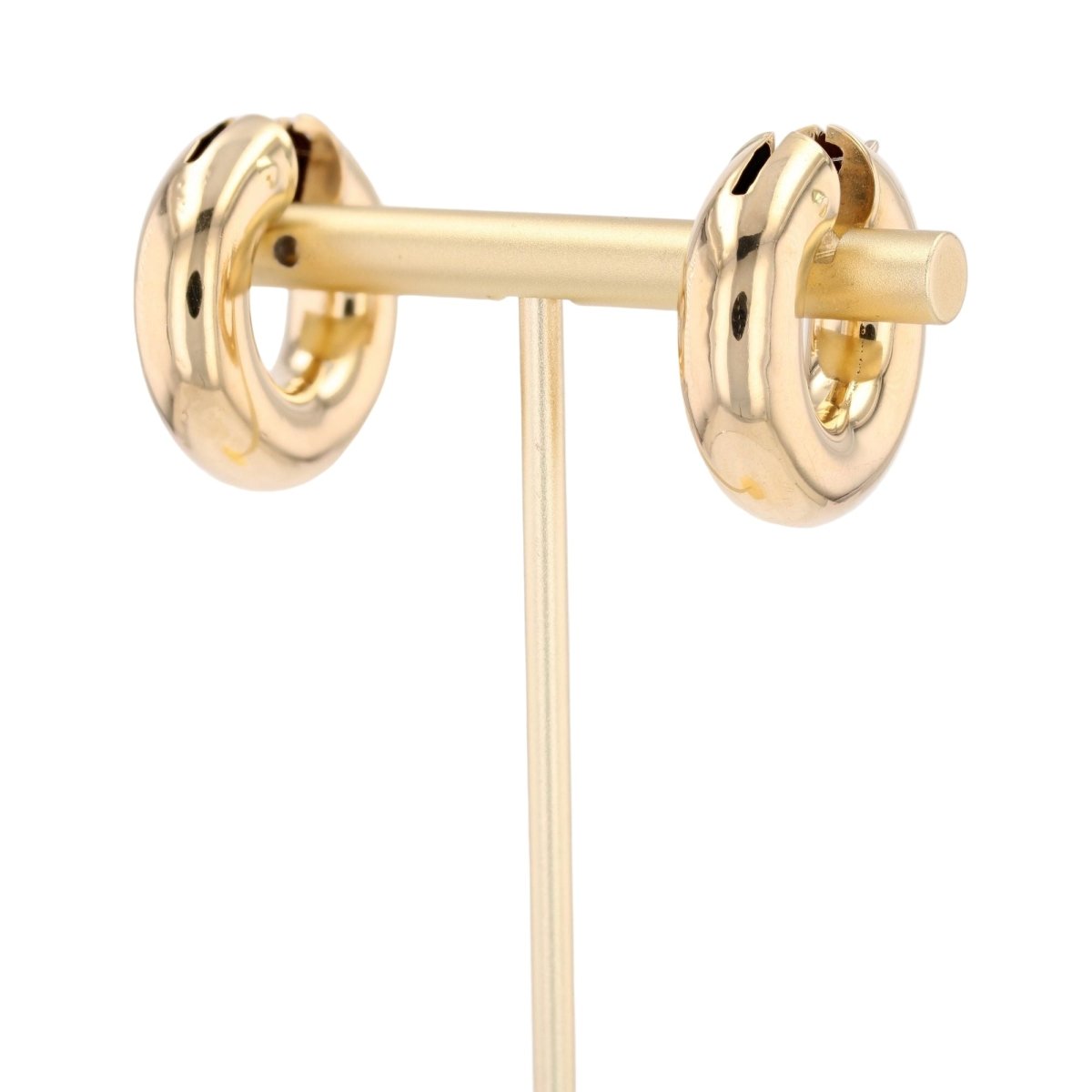 Boucles d'oreilles Créoles en or jaune - Castafiore