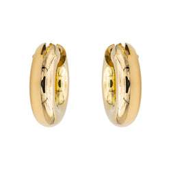 Boucles d'oreilles Créoles en or jaune - Castafiore