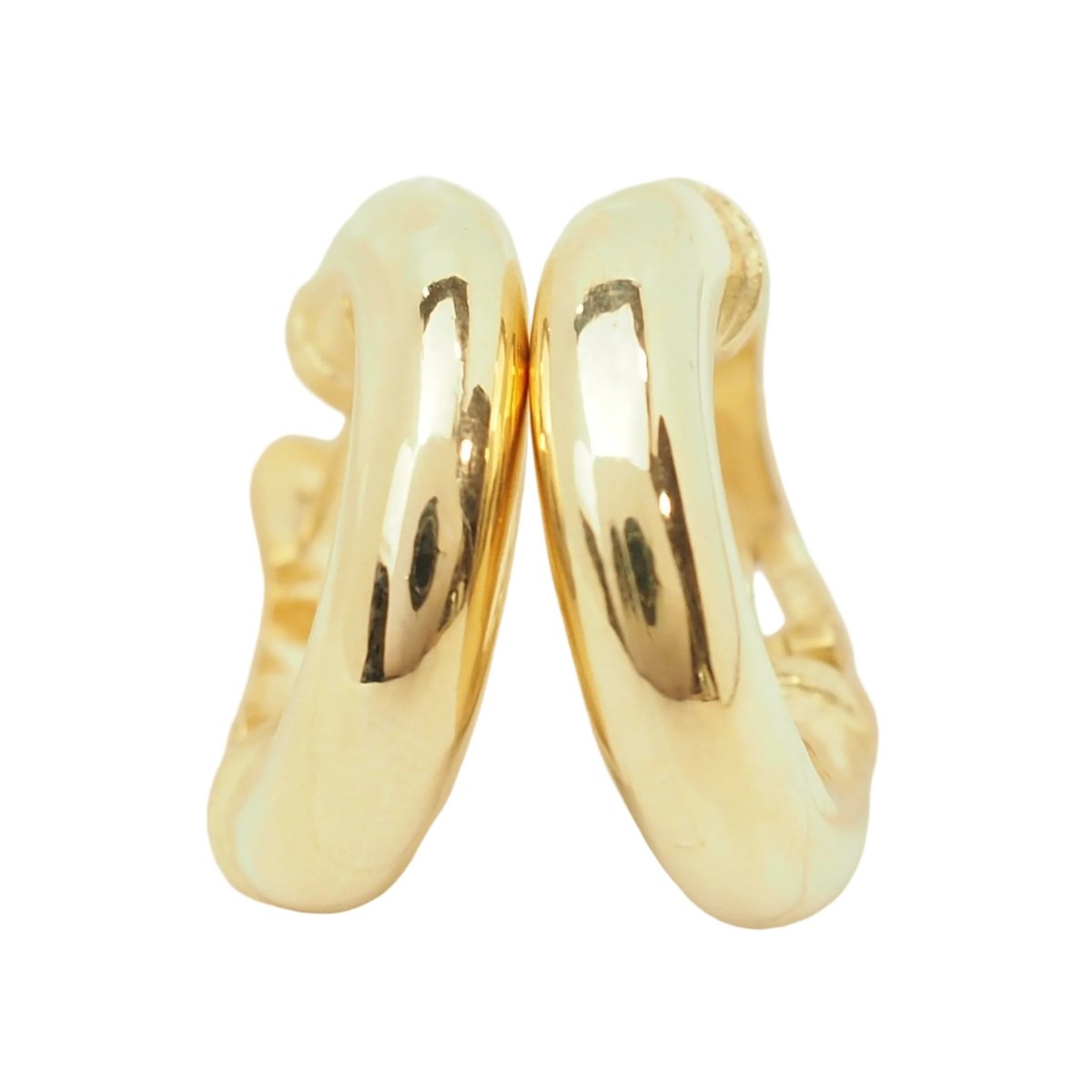 Boucles d'oreilles Créoles en or jaune - Castafiore