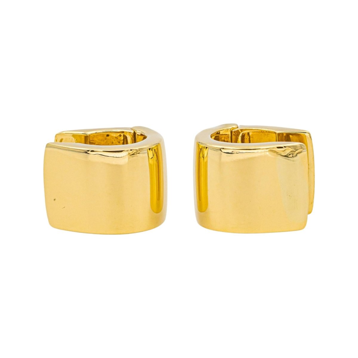 Boucles d'oreilles Créoles en or jaune - Castafiore