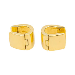 Boucles d'oreilles Créoles en or jaune - Castafiore