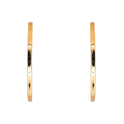 Boucles d'oreilles Créoles en or rose - Castafiore