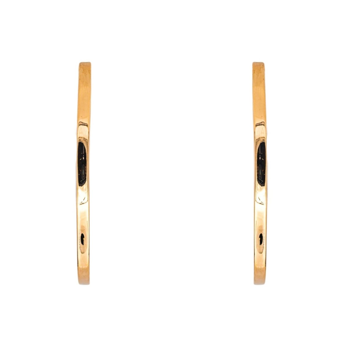 Boucles d'oreilles Créoles en or rose - Castafiore