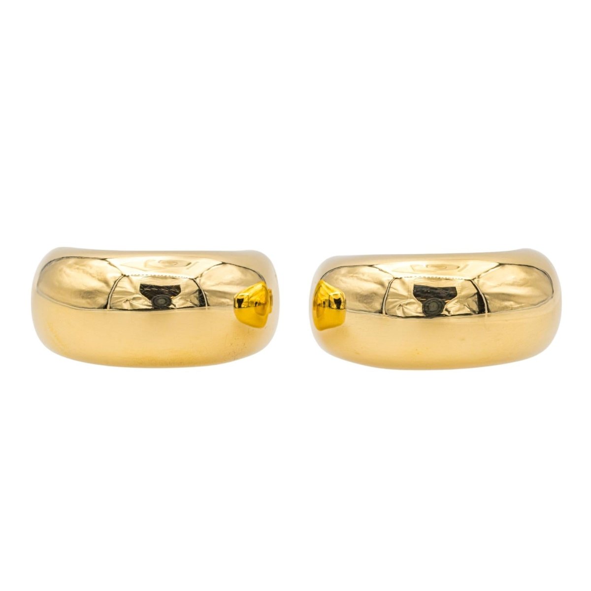 Boucles d'oreilles Créoles MAUBOUSSIN en or jaune - Castafiore