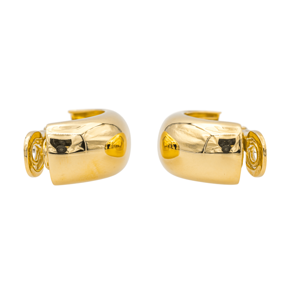 Boucles d'oreilles Créoles MAUBOUSSIN en or jaune - Castafiore