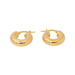 Boucles d'oreilles Créoles Or jaune - Castafiore