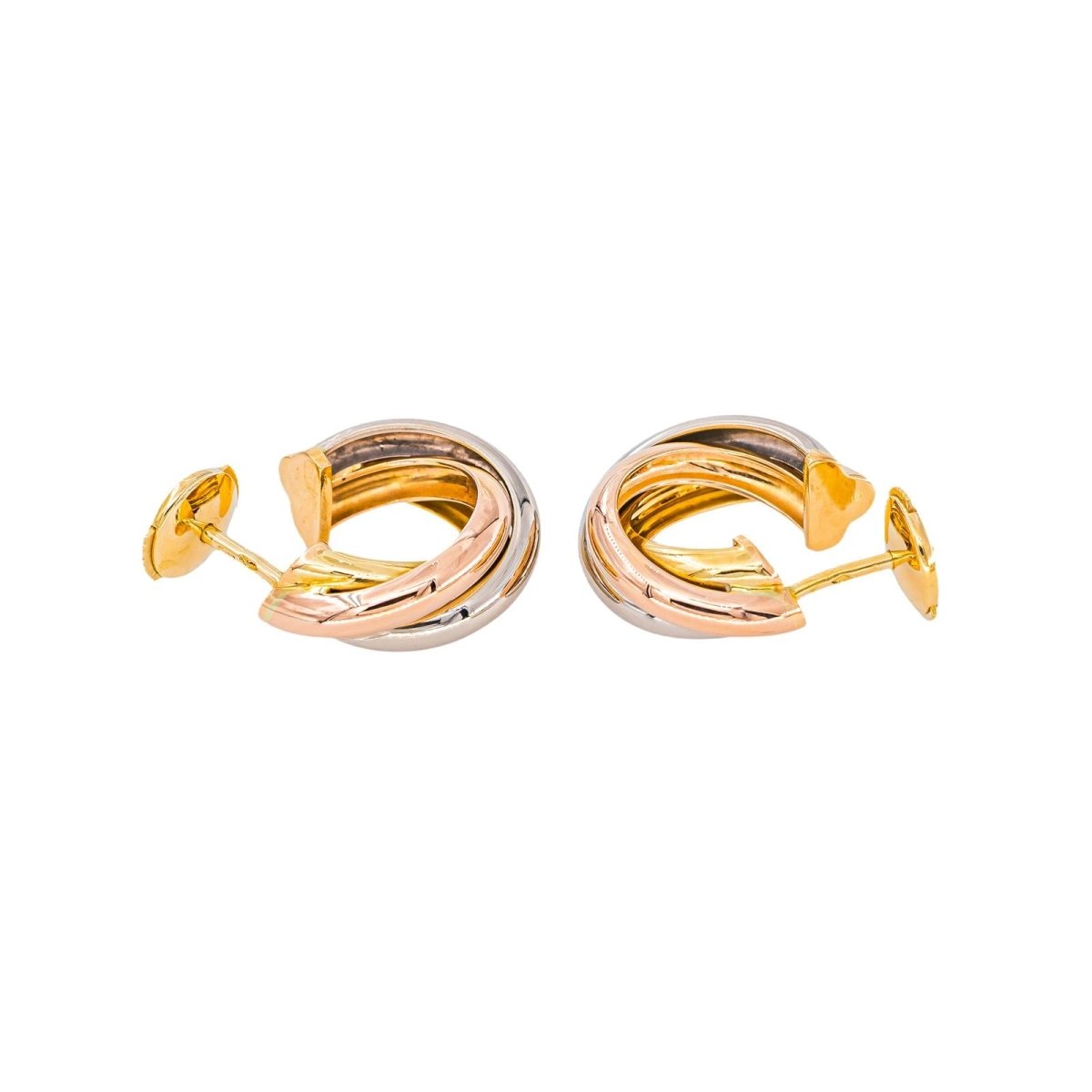 Boucles d'oreilles Créoles Or jaune - Castafiore