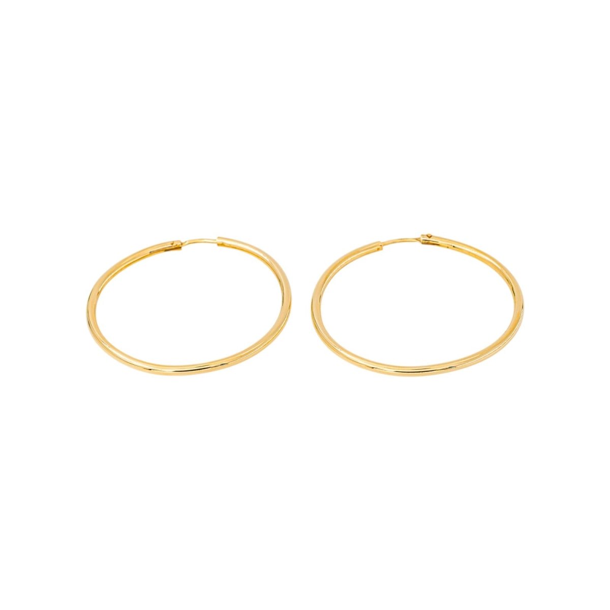 Boucles d'oreilles Créoles Or jaune - Castafiore