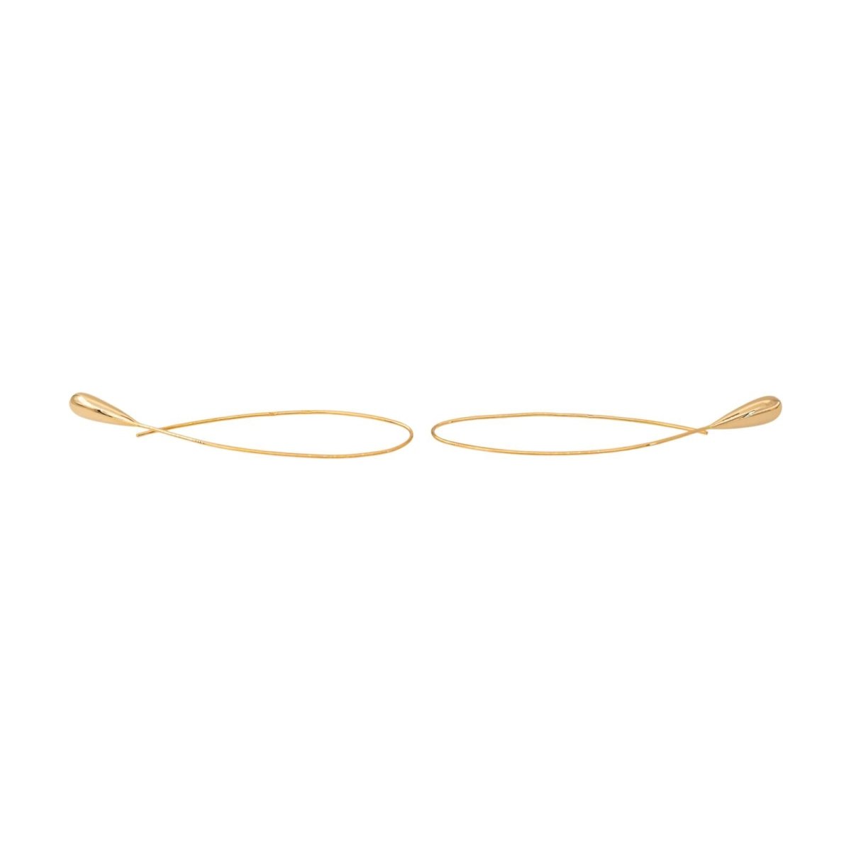 Boucles d'oreilles Créoles Or jaune - Castafiore