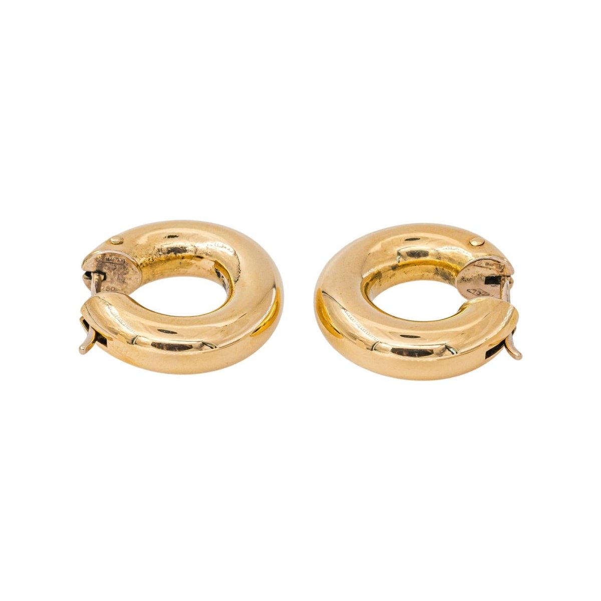 Boucles d'oreilles Créoles Or jaune - Castafiore