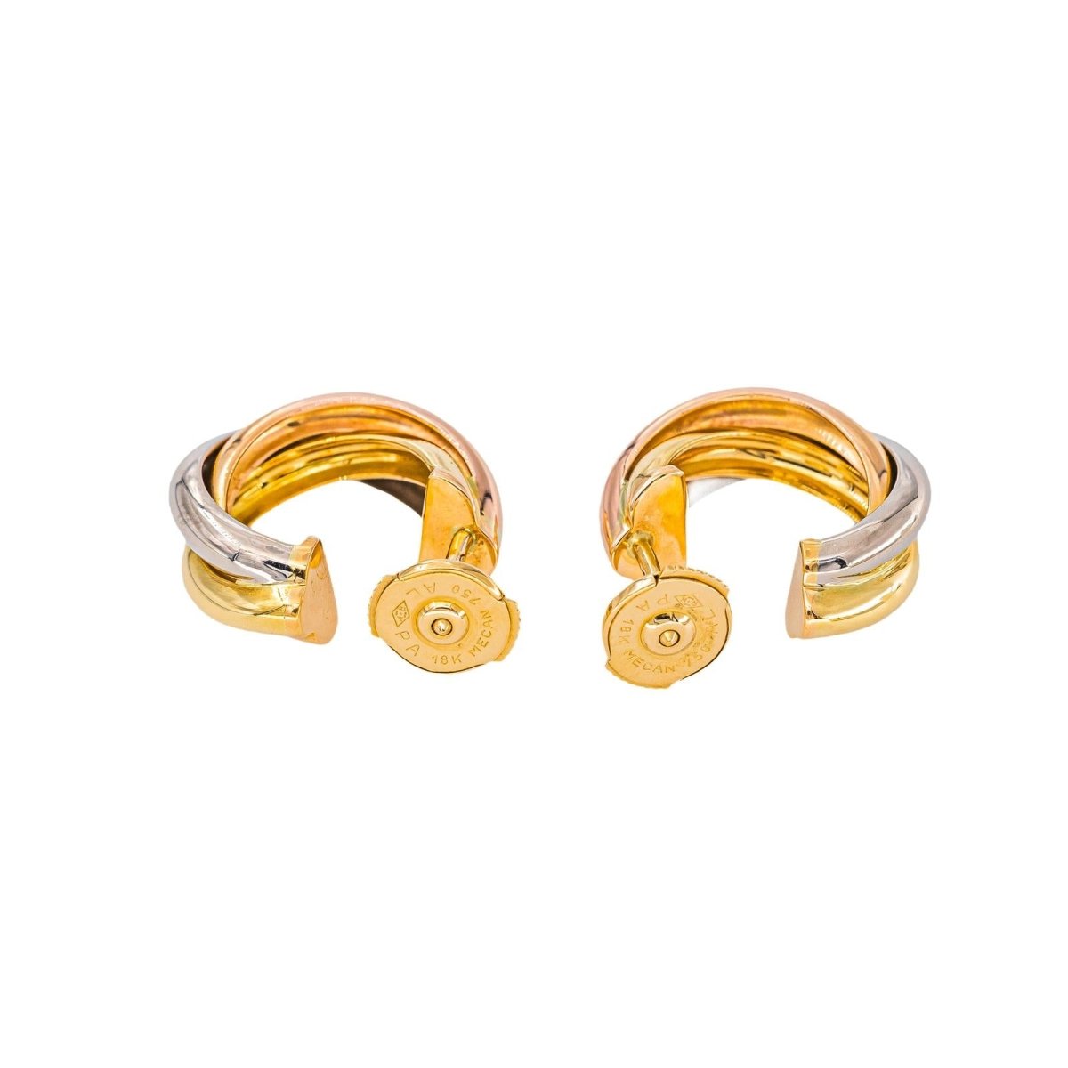 Boucles d'oreilles Créoles Or jaune - Castafiore