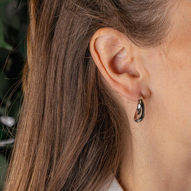 Boucles d'oreilles Créoles Or jaune - Castafiore