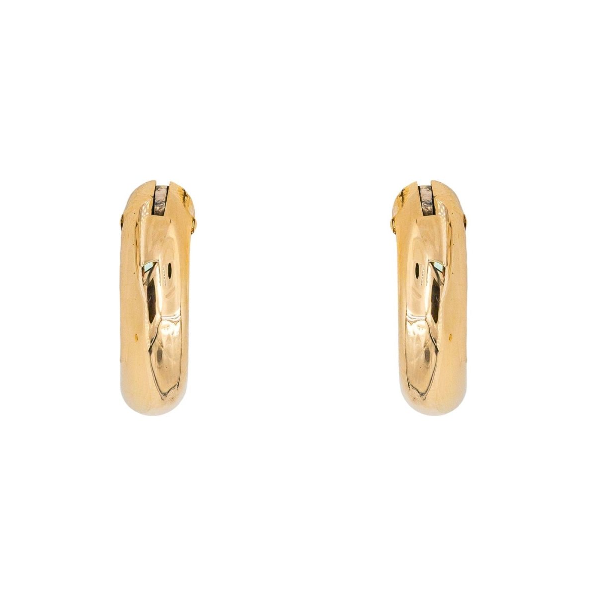 Boucles d'oreilles Créoles Or jaune - Castafiore