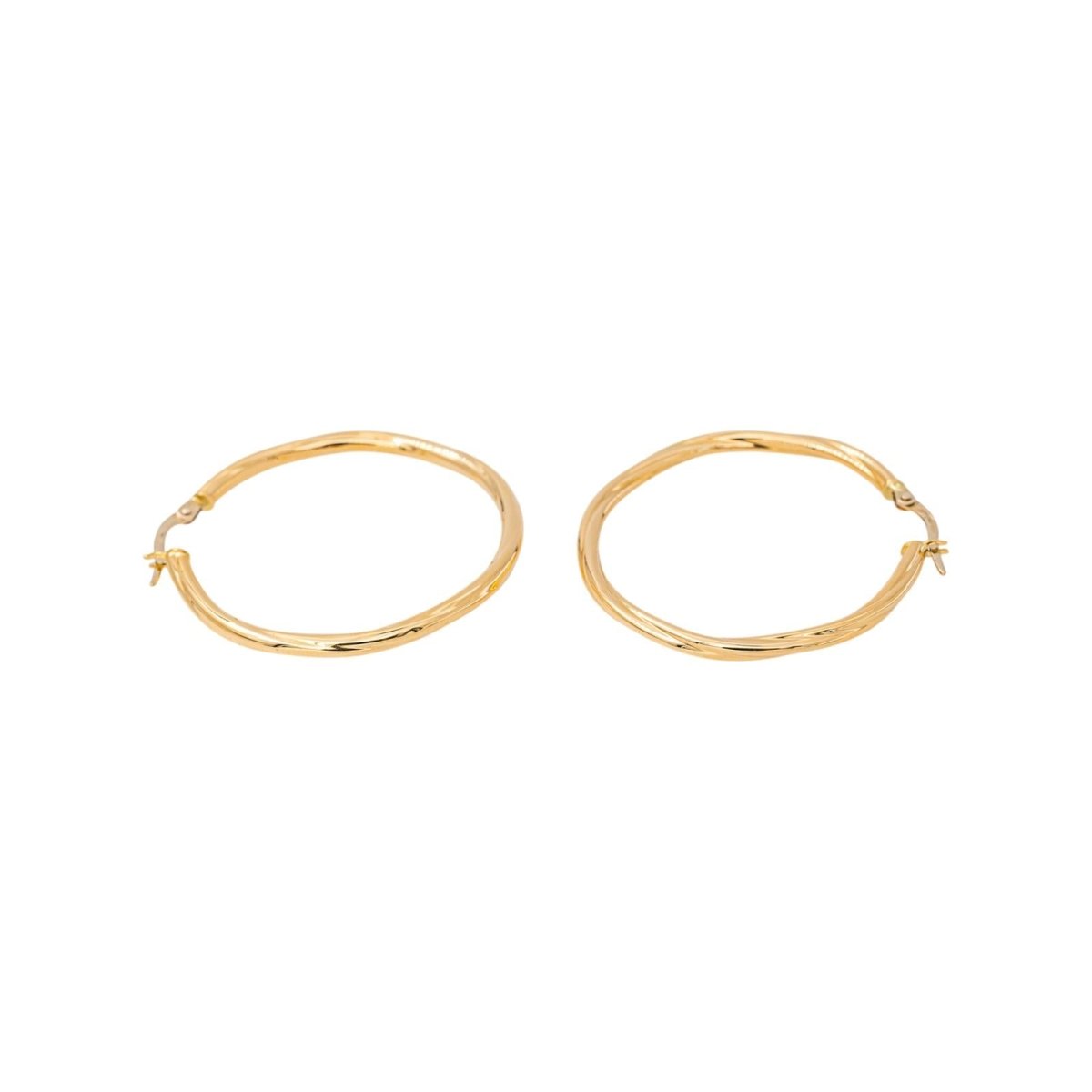 Boucles d'oreilles Créoles Or jaune - Castafiore
