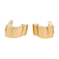 Boucles d'oreilles Créoles Or jaune - Castafiore