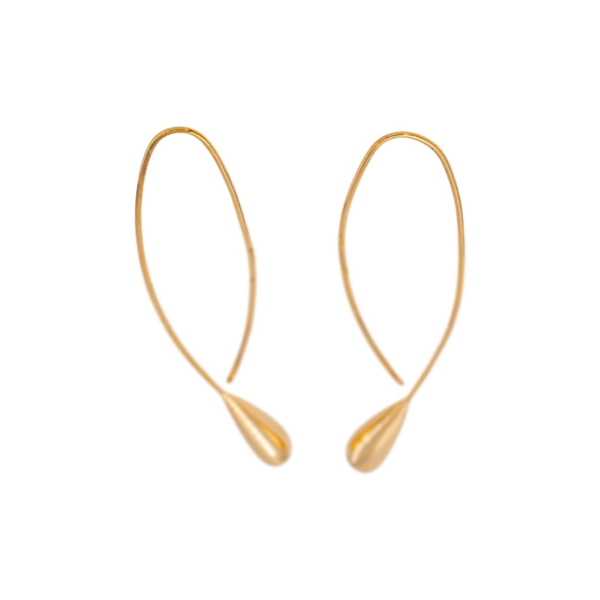 Boucles d'oreilles Créoles Or jaune - Castafiore