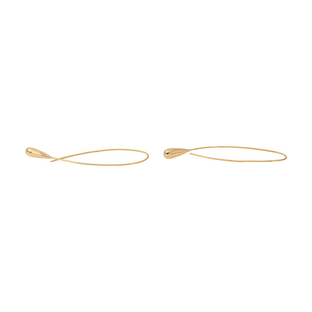 Boucles d'oreilles Créoles Or jaune - Castafiore