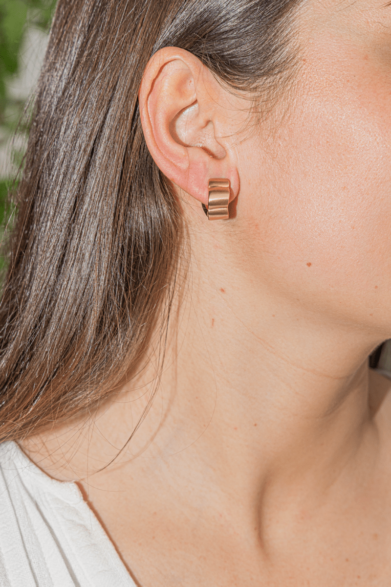 Boucles d'oreilles Créoles Or jaune - Castafiore