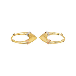 Boucles d'oreilles Créoles Or jaune - Castafiore