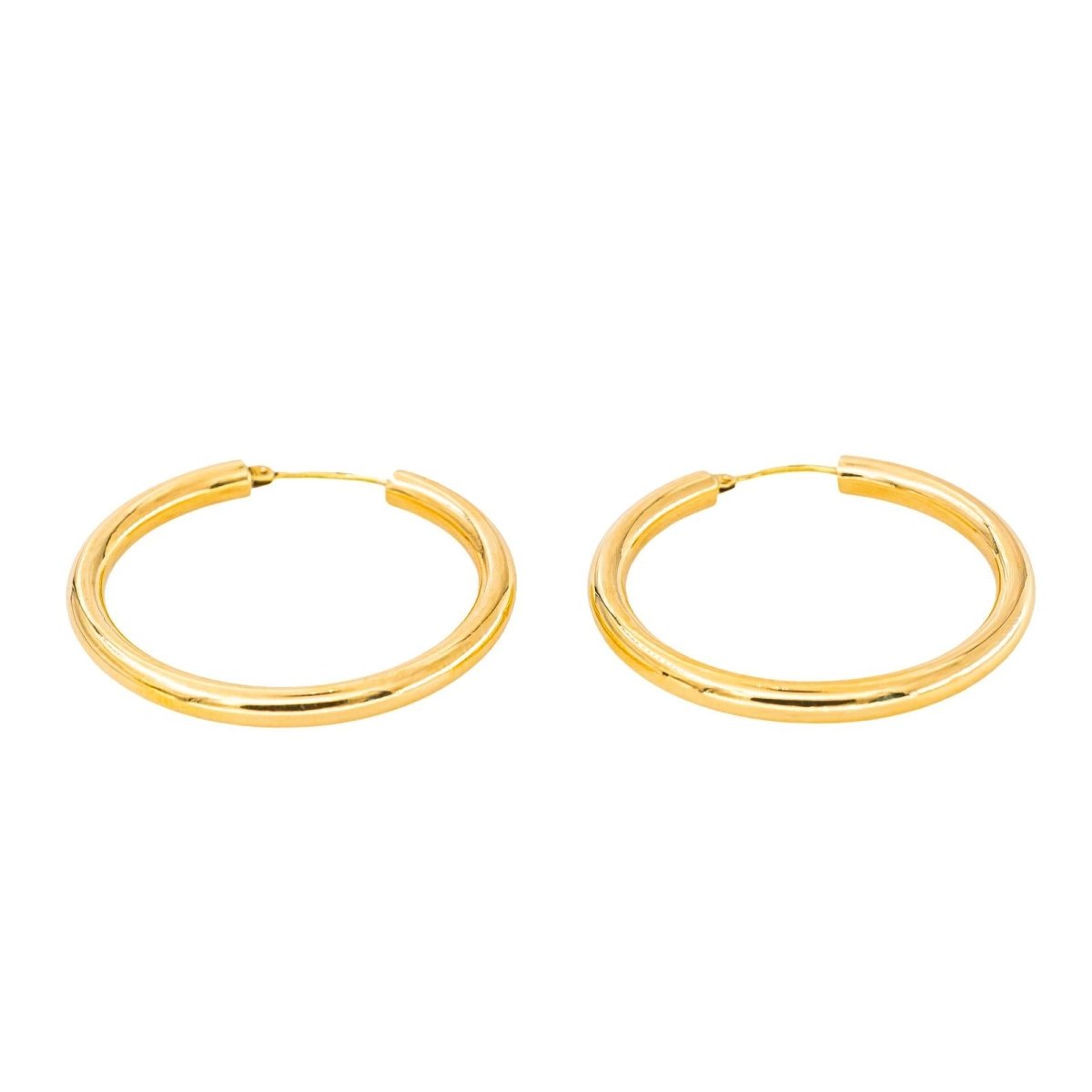 Boucles d'oreilles Créoles Or jaune - Castafiore