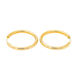 Boucles d'oreilles Créoles Or jaune - Castafiore